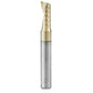 Spiral O Single Flute Aluminum Cutting Up-Cut ZrN Coated Mir alt 0