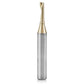 51454-Z Spiral O Single Flute ZrN Coated Aluminum Cutting Up-Cut Mirror Finish Router Bit 1/8"D 1/2"CH 1/4"SH 2"OL alt 0
