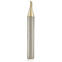 51474-Z Spiral O Single Flute ZrN Coated Aluminum Cutting Up-Cut Mirror Finish Router Bit 1/8"D 1/4"CH 1/4"SH 2"OL alt 0