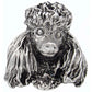 Poodle Knob Pewter Oxide alt 0