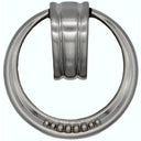 Beaded Elegance Ring Pull Satin Nickel alt 0
