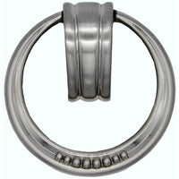 Beaded Elegance Ring Pull Satin Nickel alt 0