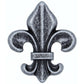 Fleur De Lis Knob Pewter Oxide alt 0