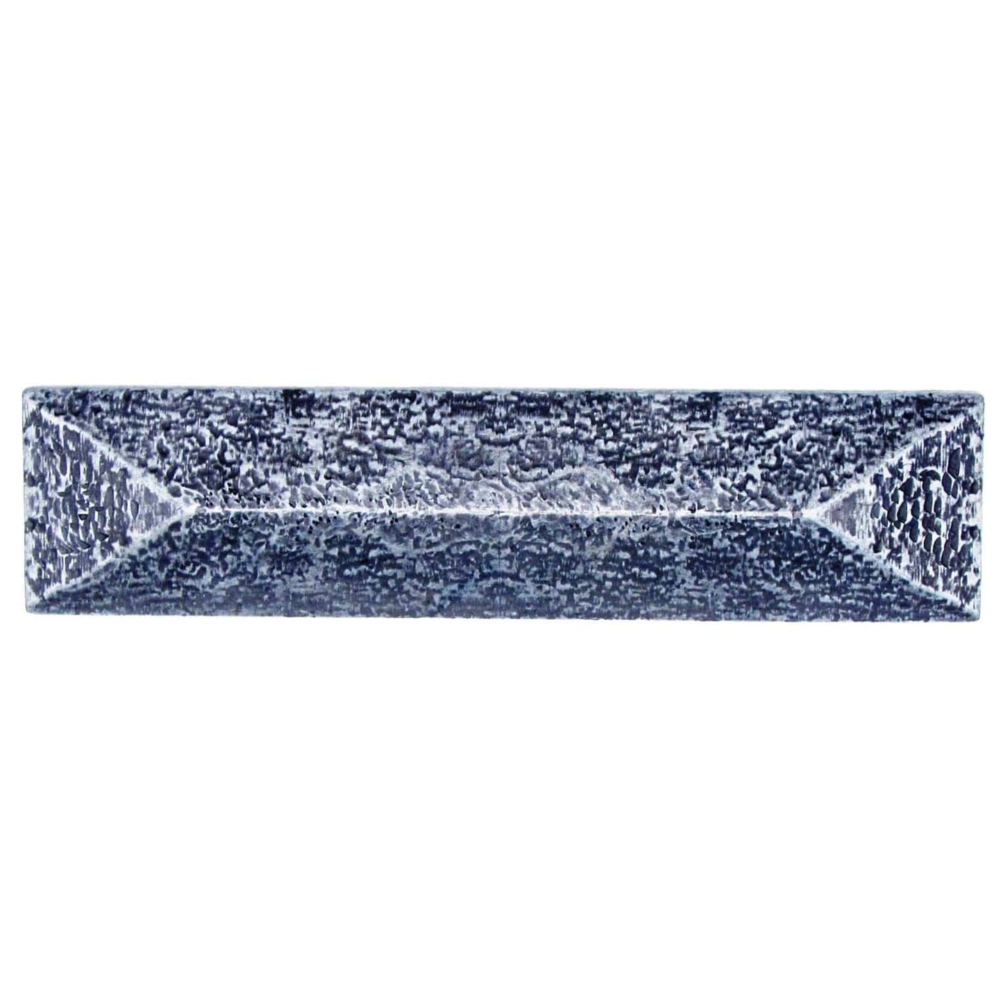 Rustic Pyramid Pull 3" Center Pewter Oxide alt 0