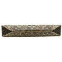 Rustic Pyramid Pull 3-3/4" Center Brass Oxide alt 0