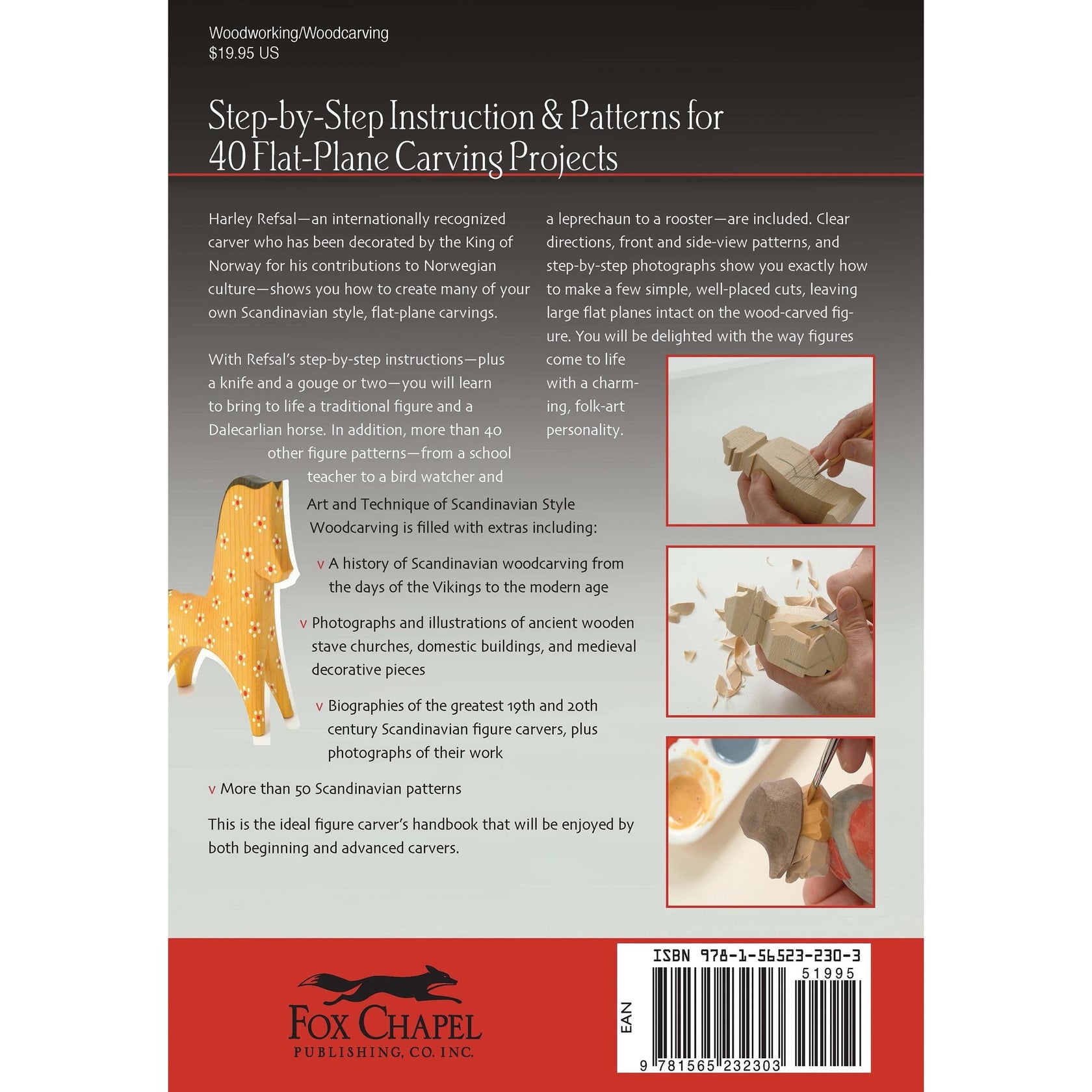 Fox Chapel Art & Technique of ScandinavianStyle Woodcarving Woodcraft