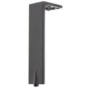 7-7/8" (200 mm) Design Adjustable Furniture Leg Dark Brown alt 0