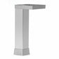 5-29/32" (150 mm) Adjustable Furniture Leg Aluminum alt 0