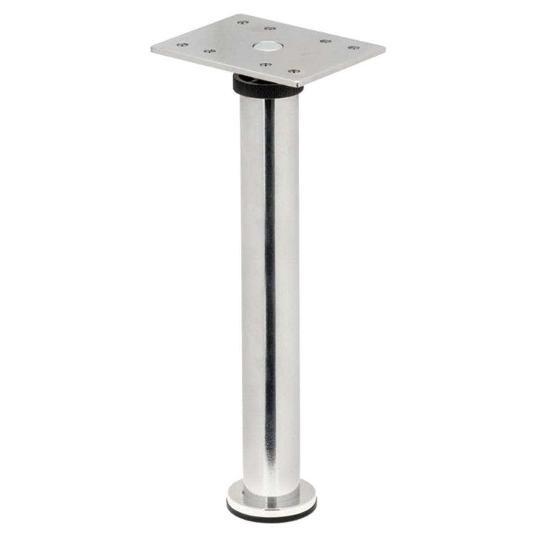 7-7/8" (200 mm) Borsa Adjustable Furniture Leg Chrome alt 0