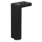 7-7/8" (200 mm) Adjustable Contemporary Versatile T or L Shaped Furniture Leg Matte Black alt 0