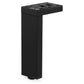 9-27/32" (250 mm) Adjustable Contemporary Versatile T or L Shaped Furniture Leg Matte Black alt 0