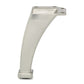 4-1/8" (105 mm) Contemporary Furniture Leg Nickel alt 0