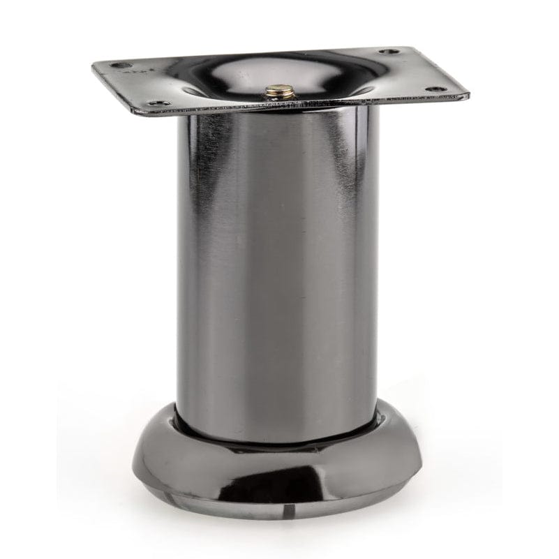 3-15/16" (100 mm) Contemporary Furniture Leg Black Nickel alt 0