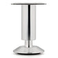 4-23/32" (120 mm) Adjustable Furniture Leg Polished Chrome alt 0