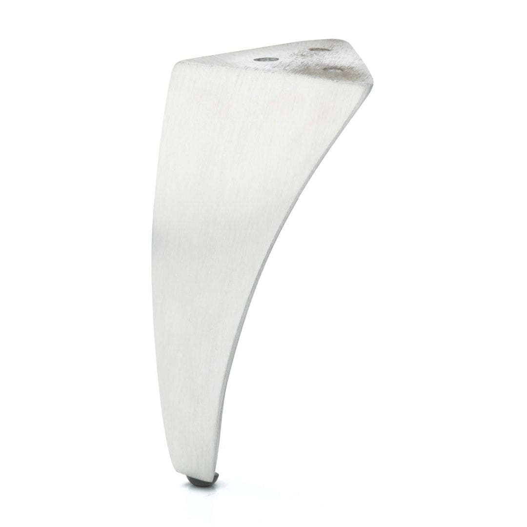 4" (102 mm) Aluminum Furniture Leg Brushed Aluminum alt 0