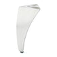 4" (102 mm) Aluminum Furniture Leg Brushed Aluminum alt 0