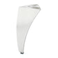 4" (102 mm) Aluminum Furniture Leg Brushed Aluminum alt 0