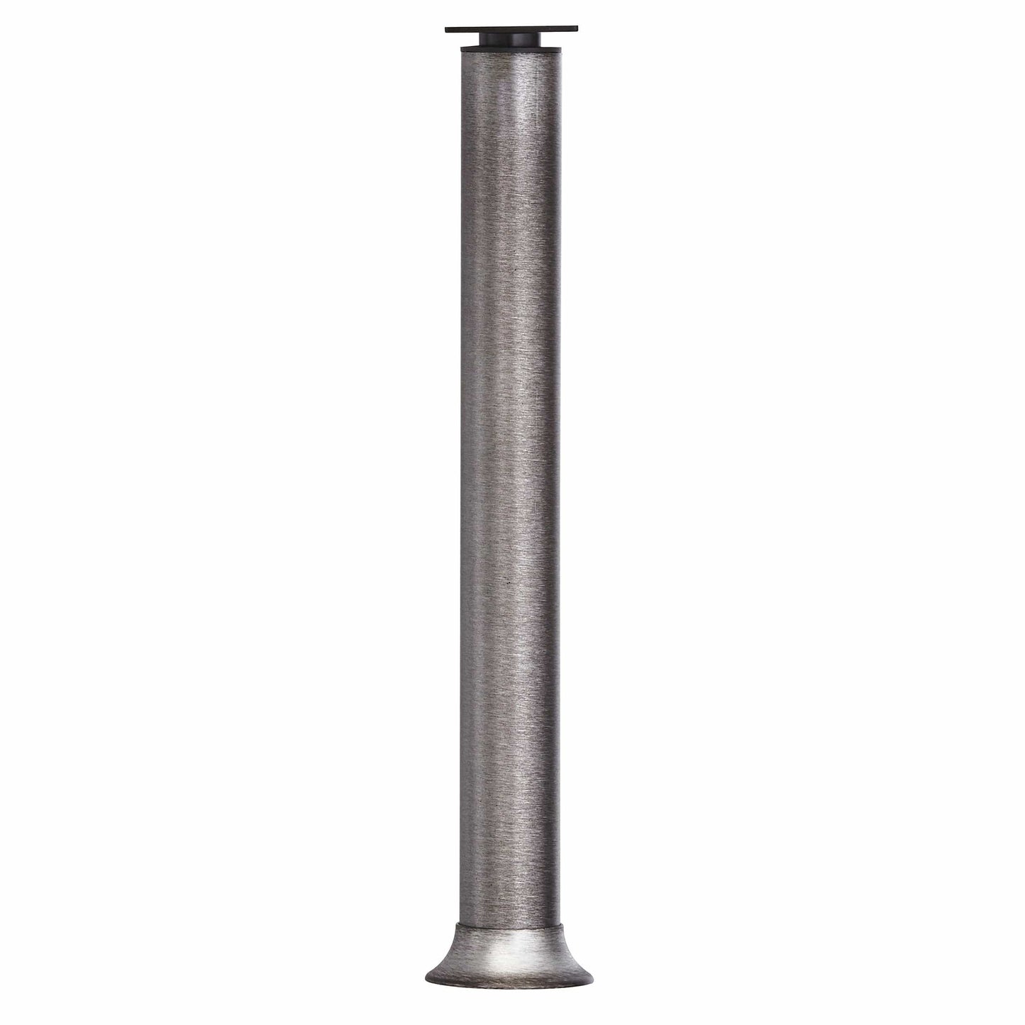 7-7/8" (200 mm) Vintage Adjustable Round Leg Rustic Iron alt 0