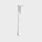 27-3/4" (705 mm) Adjustable Square Leg  Chrome Pack of 4 alt 0