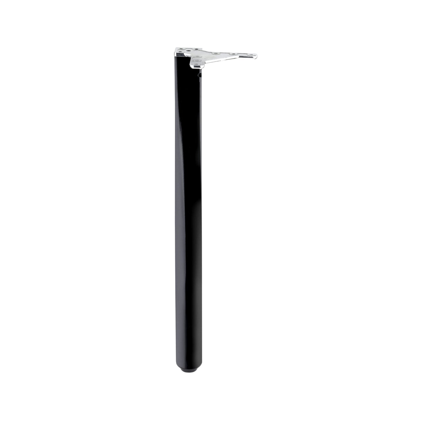 27-3/4" (705 mm) Adjustable Quadratonda Design Table Leg Black alt 0