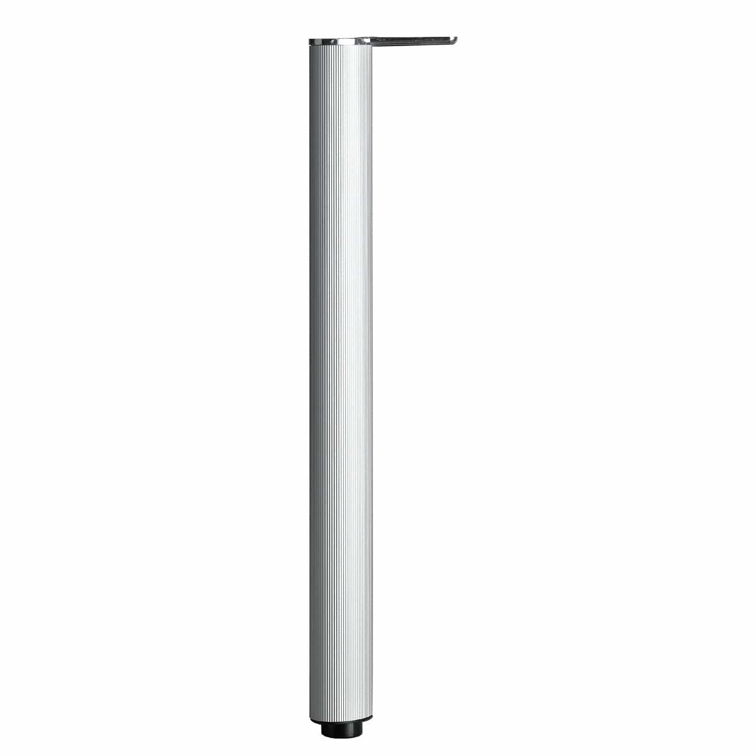 27-1/2" (698 mm) Adjustable Design Table Leg Aluminum Pack of 4 alt 0