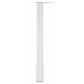 25-5/8" (650 mm) Adjustable Table Leg White alt 0