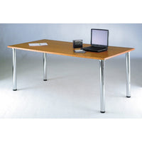 34-1/4" (870 mm) Adjustable Table Leg Chrome alt 0
