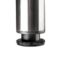 34-1/4" (870 mm) Adjustable Table Leg Brushed Nickel alt 0