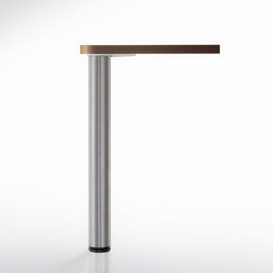 40-1/8" (1010 mm) Adjustable Table Leg Stainless Steel alt 0