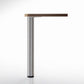 40-1/8" (1010 mm) Adjustable Table Leg Stainless Steel alt 0