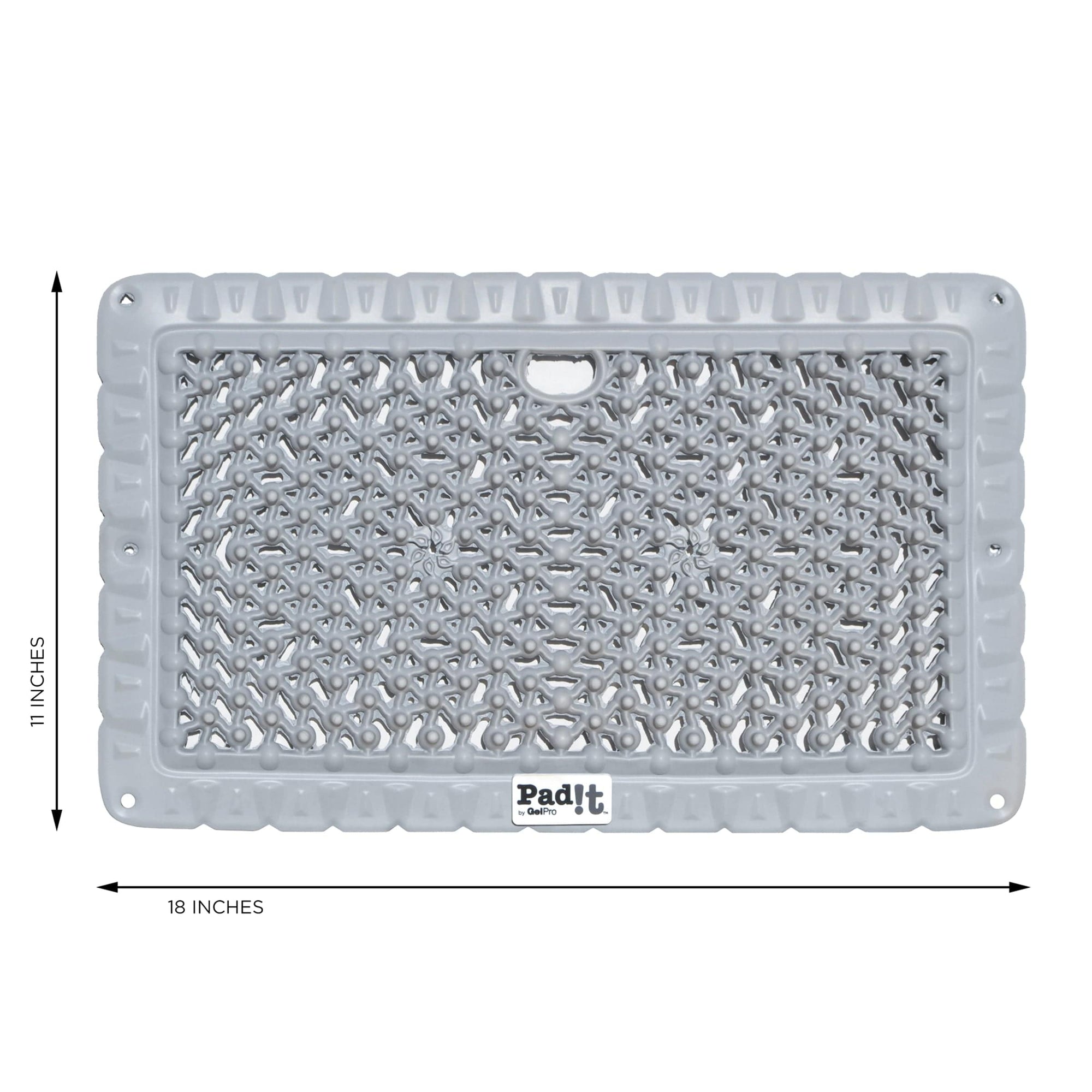 Pad-It Seat/Kneeling Cushion 11" x 18" Gray alt 0