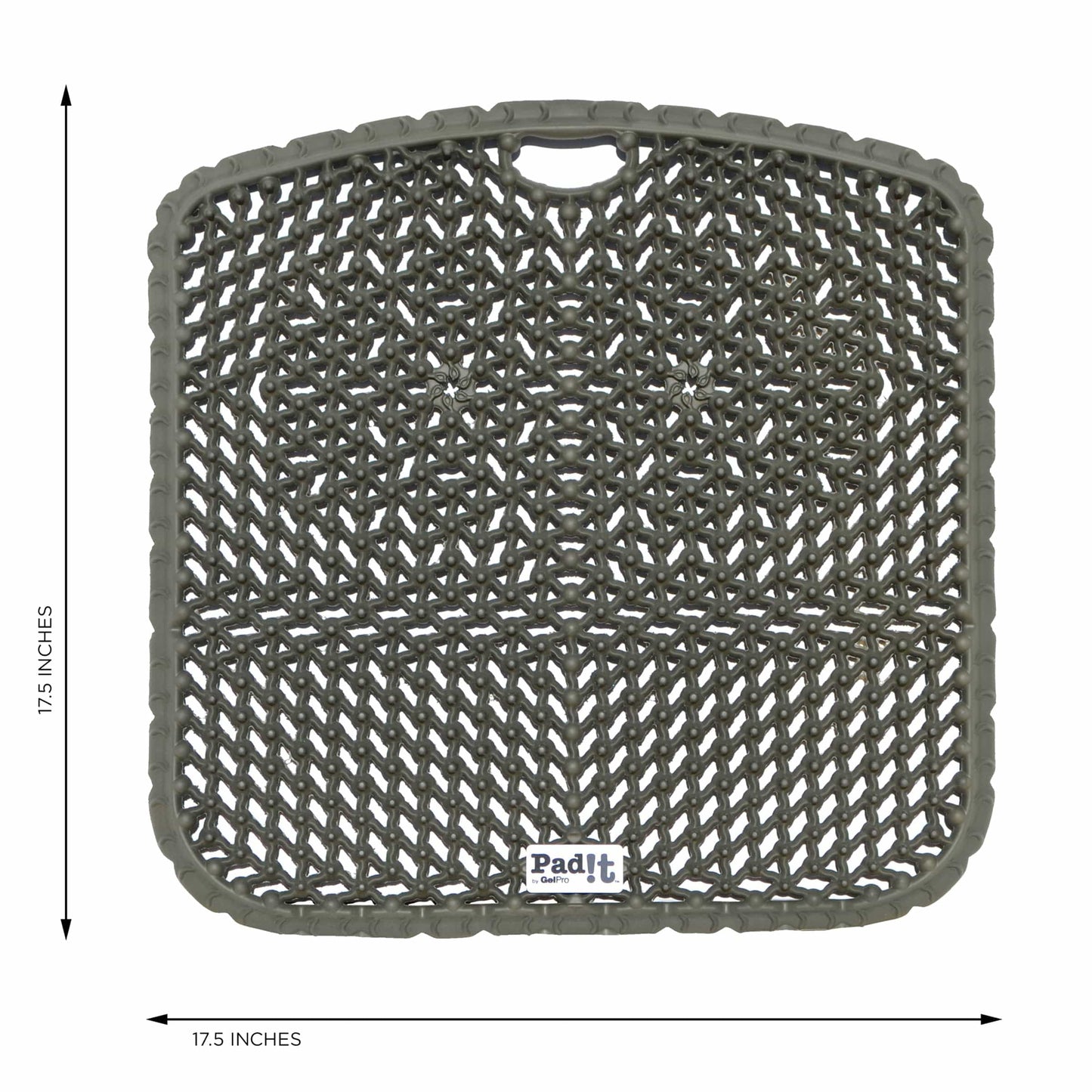 Pad-It Seat Cushion 17-1/2" x 17-1/2" Green alt 0