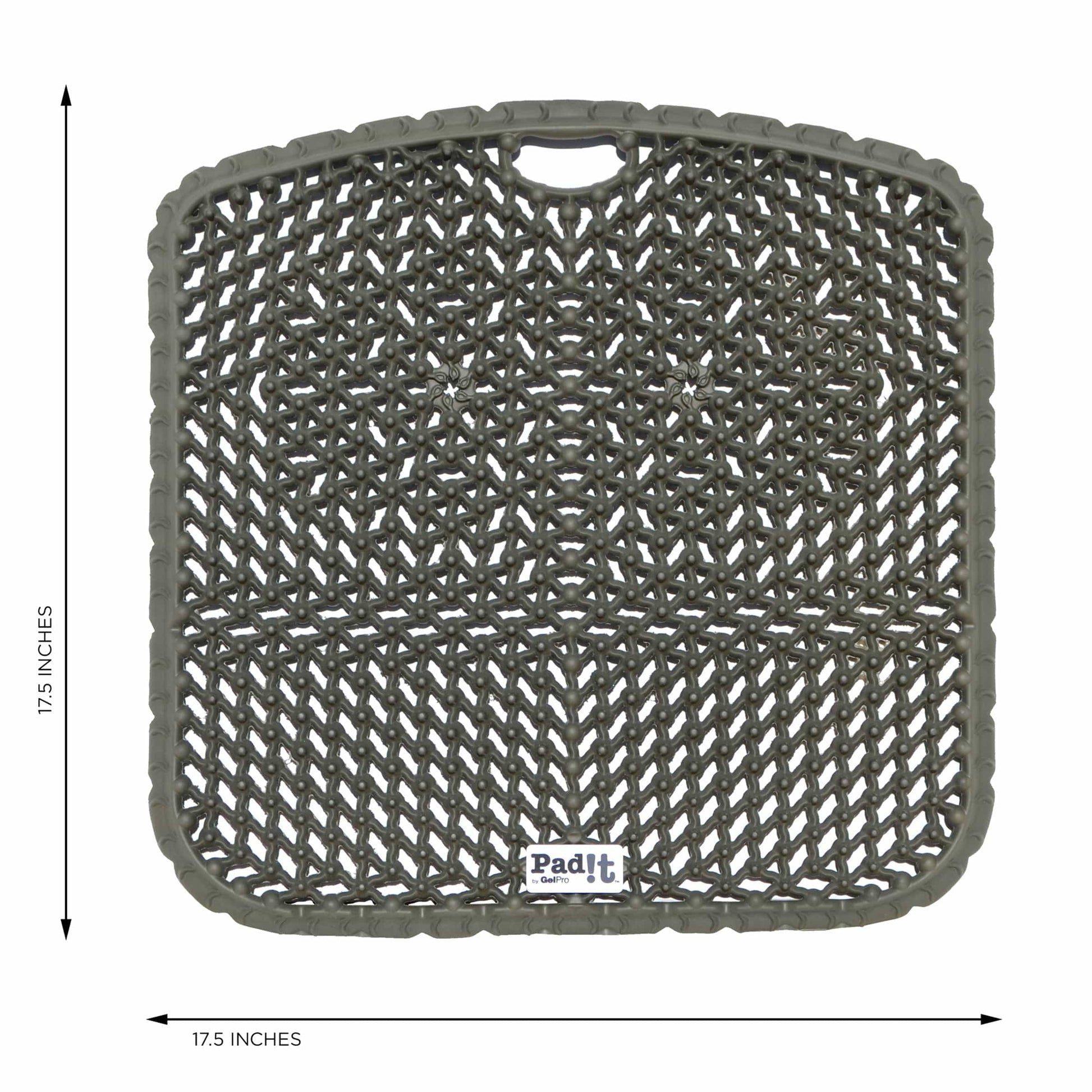 Pad-It Seat Cushion 17-1/2" x 17-1/2" Green alt 0