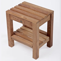 Coach Shower Bench 16" (40 cm) with Shelf alt 0