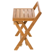 Folding Shower Bench 16" (40 cm) with Handle alt 0