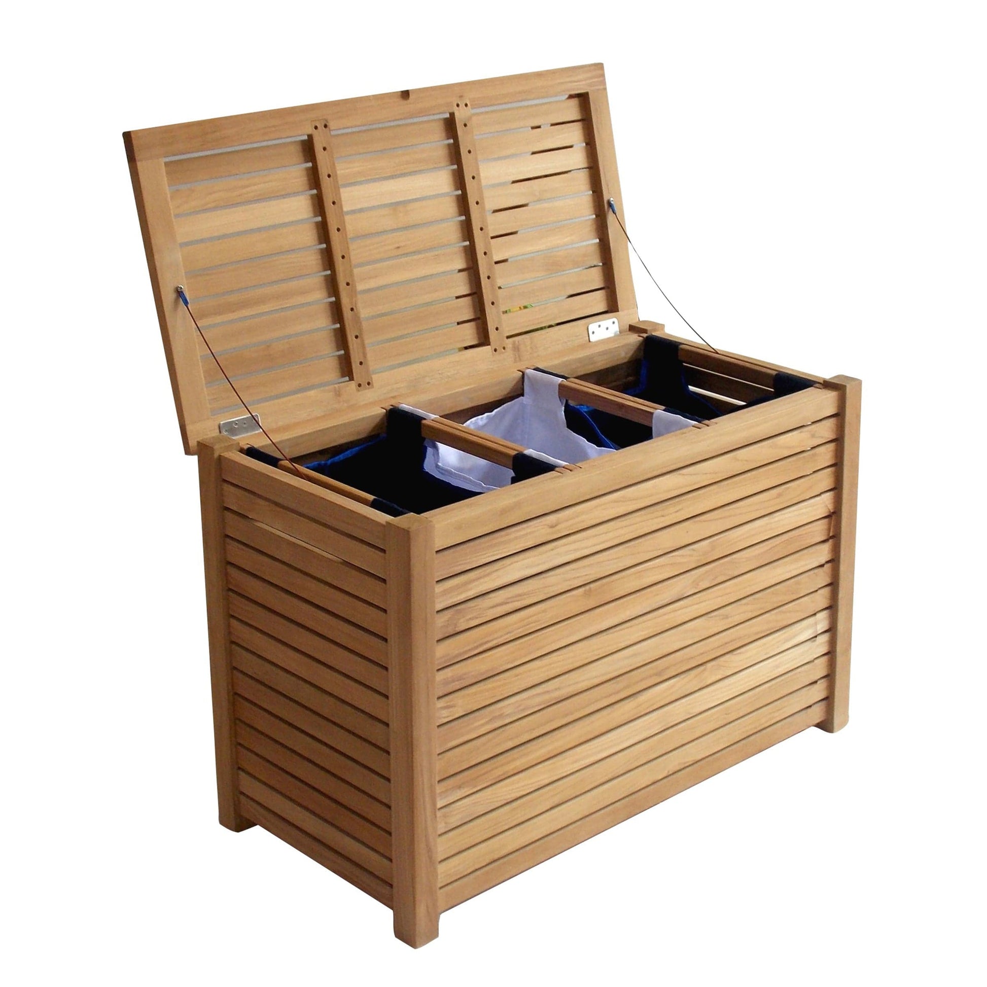 Laundry Towel Box Hamper - 3 Sacks alt 0