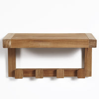 Wall Shelf with 4 Hooks alt 0