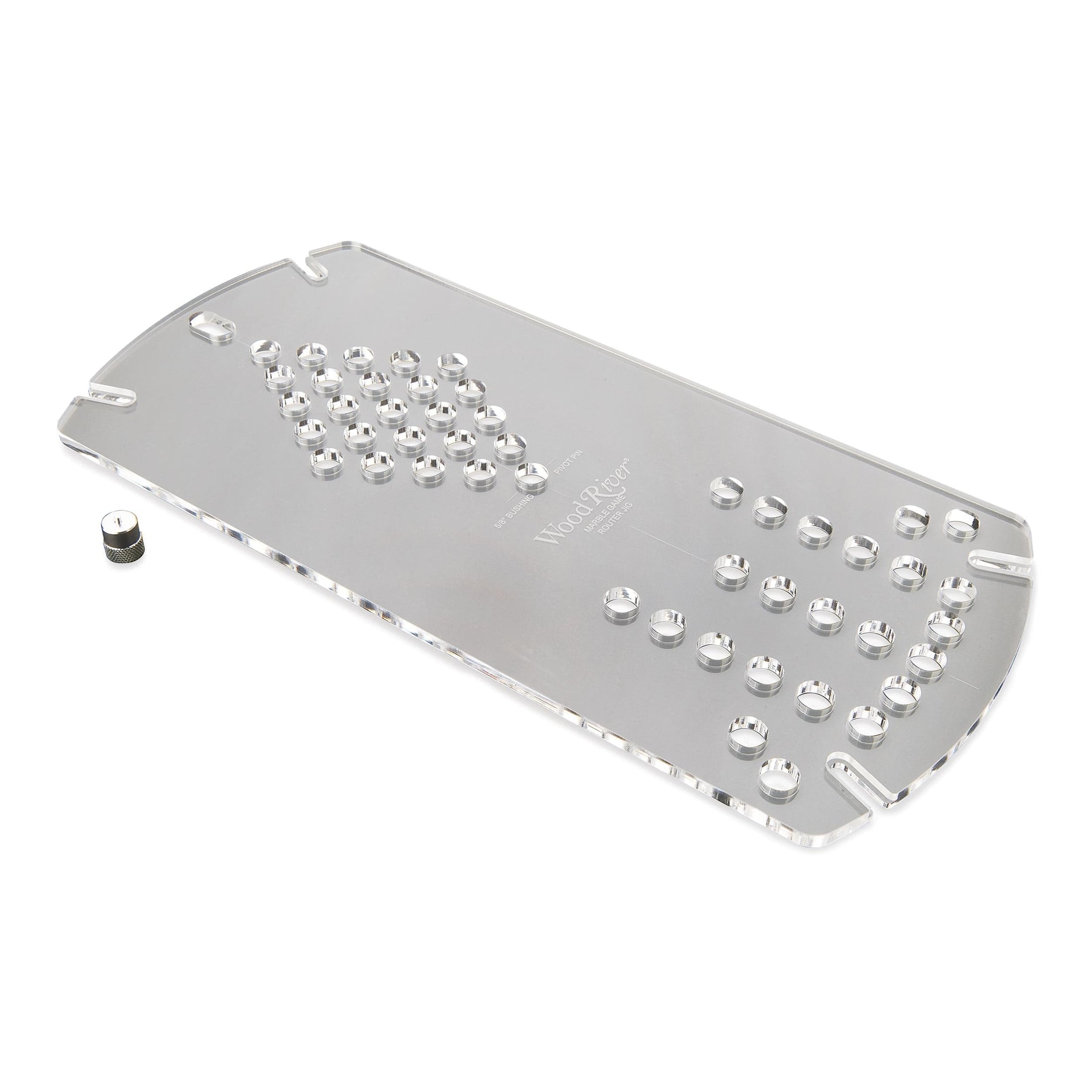WoodRiver Marble Game Router Jig Woodcraft