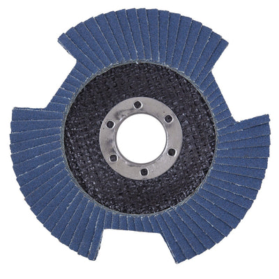 4-1/2"  Type 29 Metal Grinding Vision Flap Disc 60 Grit alt 0