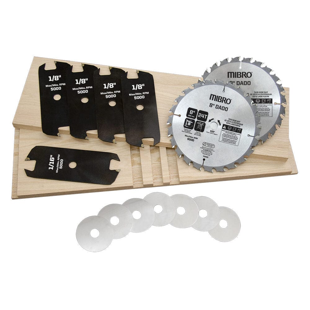 8"  Dado Circular Saw Blade Set alt 0