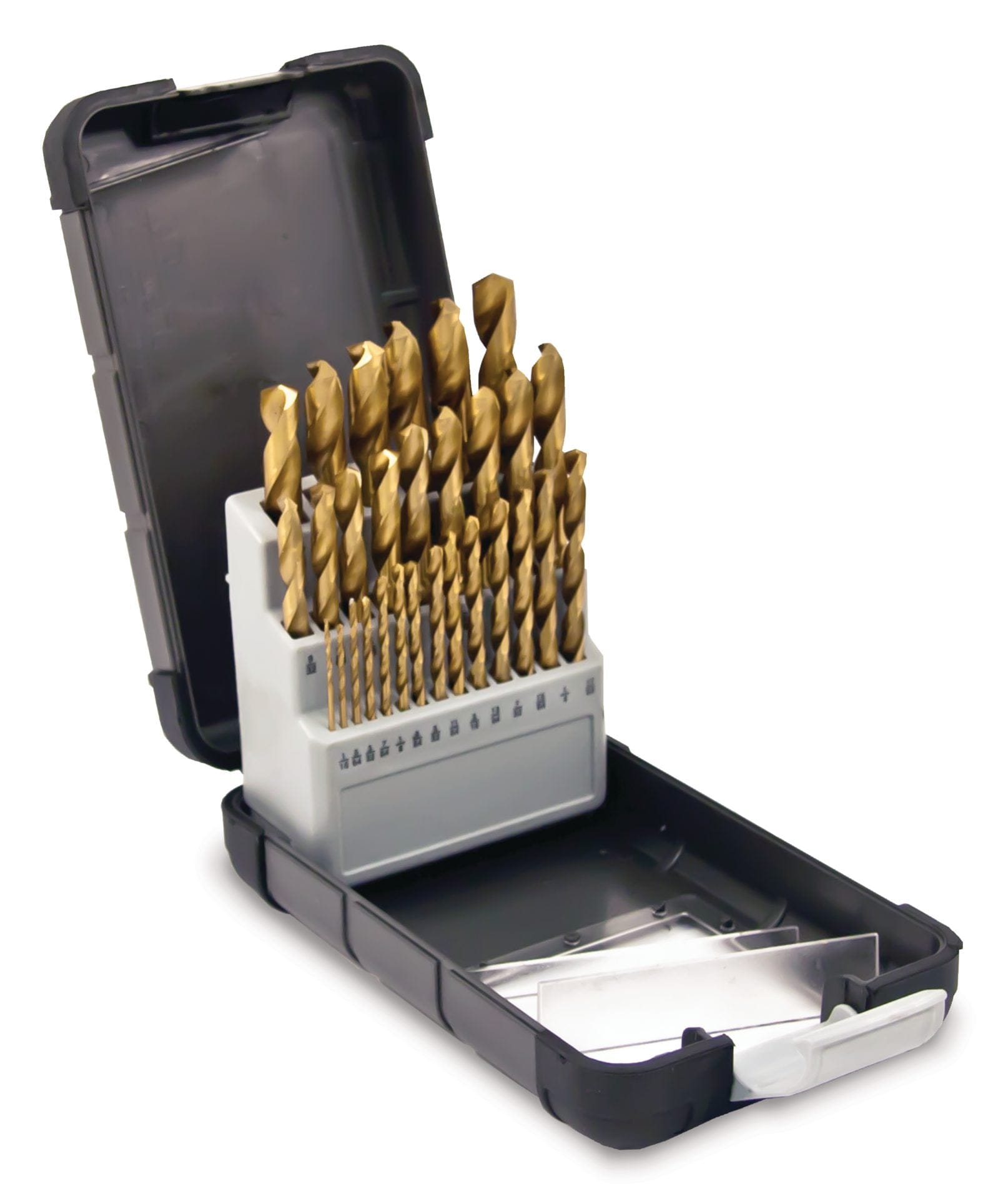 Titanium Nitride Coated Drill Bit Set 29pc alt 1