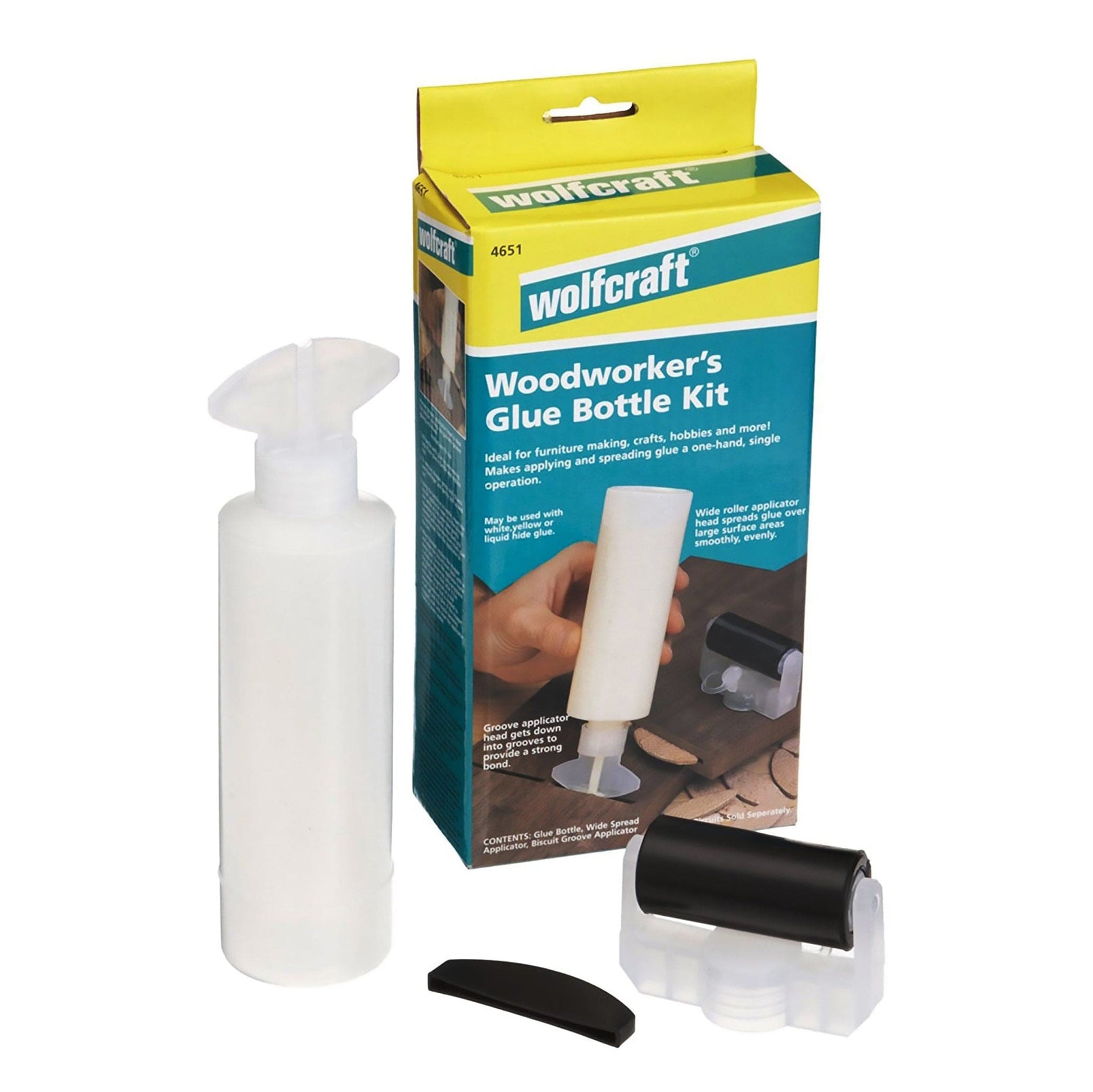 8 oz Woodworkers Glue Bottle and Applicator Kit alt 0