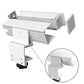 120V Clamp-On Power Bar and USB Charging Station White alt 0