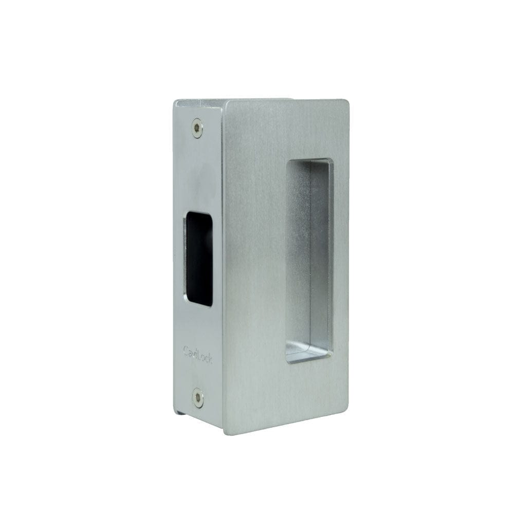 Cavity Sliders CL200 Passage Pocket Door Handle for 1-3/8" Door Satin Chrome alt 0