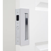 Cavity Sliders CL400 Magnetic Pocket Door Handle for 1-3/8" Door Bright Chrome alt 0