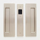 Cavity Sliders CL400 Pocket Door Handle for 1-3/8" Door Satin Nickel alt 0