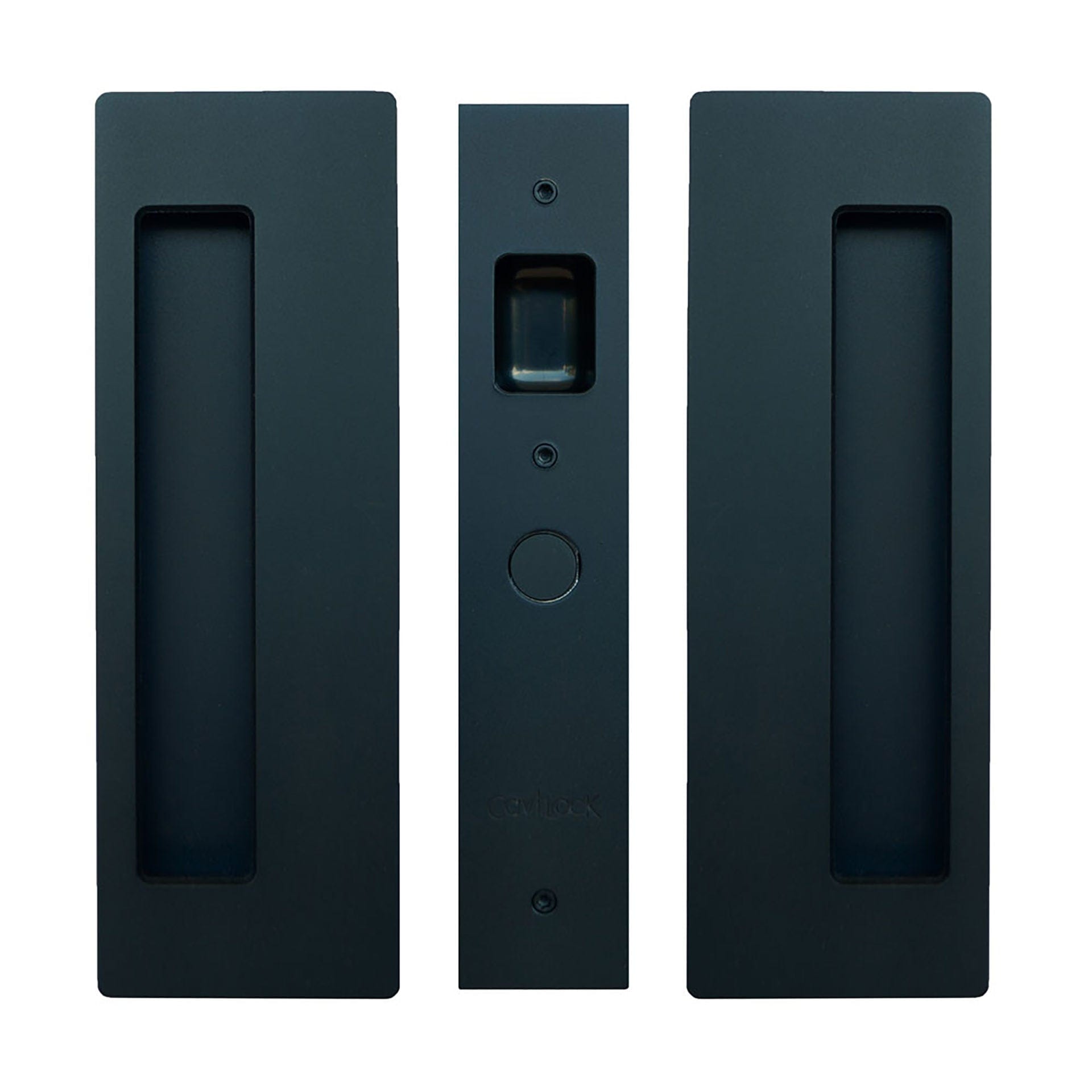 Cavity Sliders CL400 Magnetic Pocket Door Handle for 1-3/4" Door Matt Black alt 0