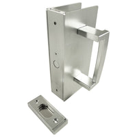 Cavity Sliders CL400 ADA Magnetic Latch Pocket Door Handle for 1-3/8" Door Satin Chrome alt 0