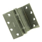 4-1/2"  Left Side Ball Bearing Wrap-Around Swing Clear Hinge alt 0