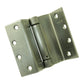 4-1/2"  Wrap-Around Swing Clear Spring Hinge Brushed Chrome alt 0